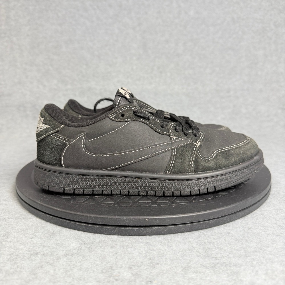 Travis Scott x Air Jordan 1 Retro Low OG Black Phantom DM7866-001 Size 2.5Y